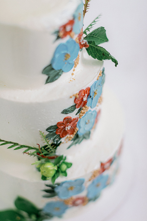  boho autumn wedding– cake