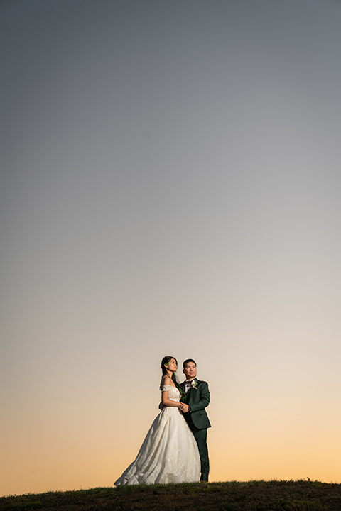  green las vegas wedding – sunset