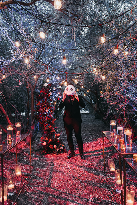  the nightmare before Christmas wedding – groom 