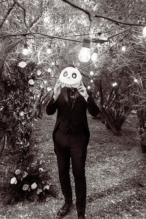  the nightmare before Christmas wedding – groom 