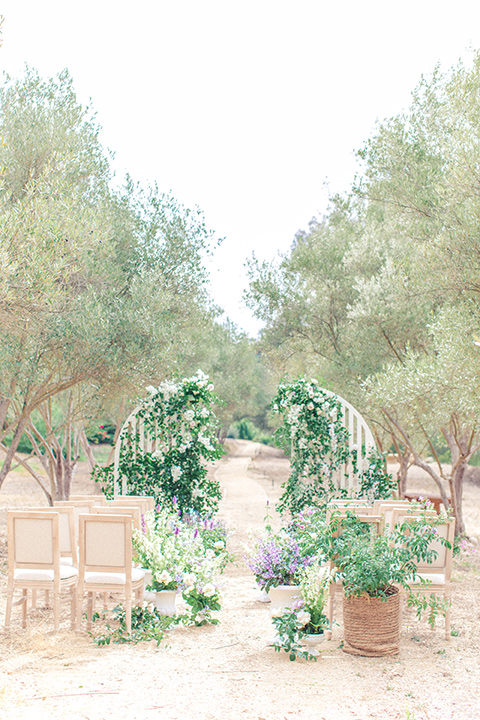 blue wedding with Spanish touches 