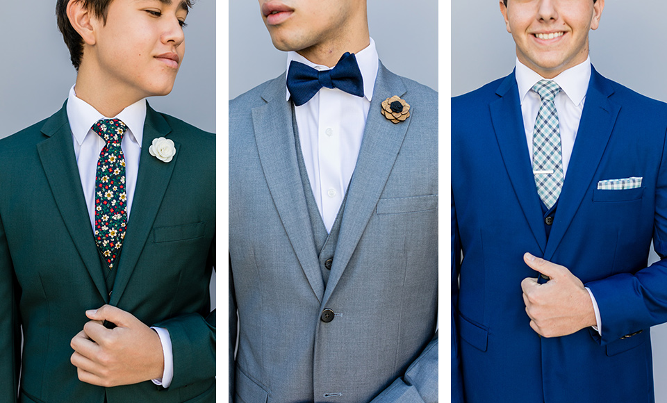 prom suits and tuxedos and the perfect accessories for the dance 