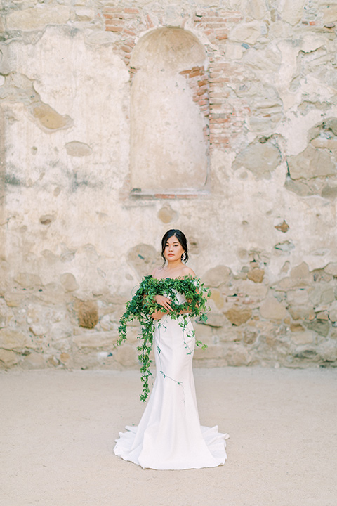  San Juan Capistrano Wedding with fun floral décor and fashions 