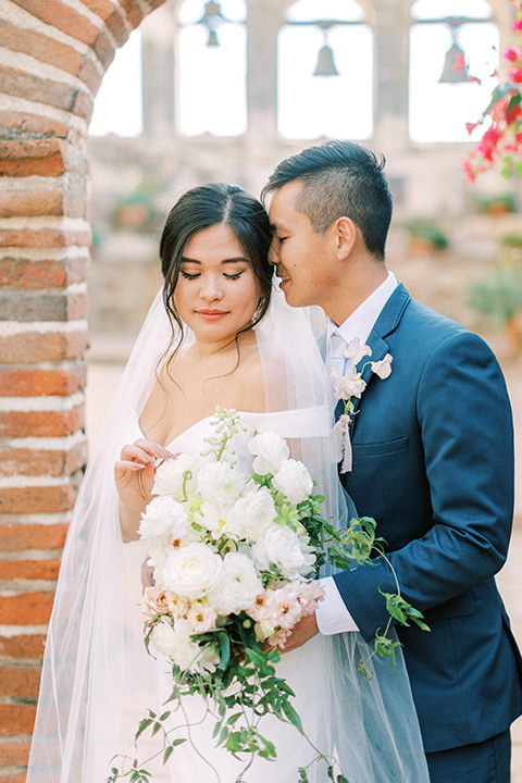  San Juan Capistrano Wedding with fun floral décor and fashions 