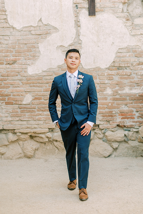  San Juan Capistrano Wedding with fun floral décor and fashions 