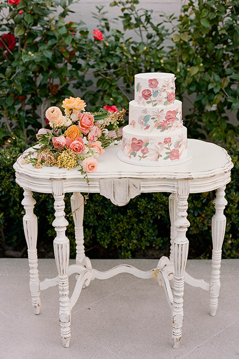  garden inspired wedding with rose details 