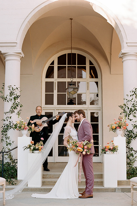  garden inspired wedding with rose details 