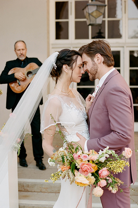  garden inspired wedding with rose details 