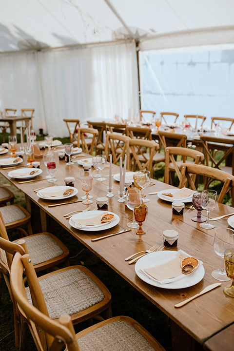  lizzie and tommys wedding on the beach with neutral colors and a gold velvet jacket – bride 