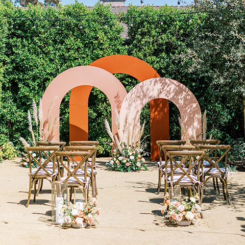  Iridescent dreams in the desert with the bride in a pink dress and the groom in a rose suit - bride 