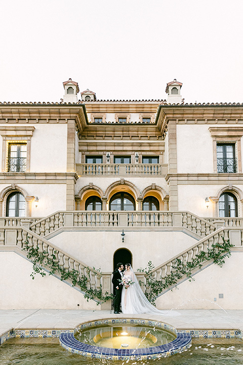  Garden Romance wedding with lush florals and the groom in  multiple looks 