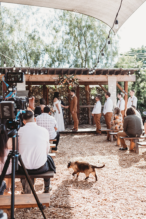  Modern boho wedding with caramel touches 