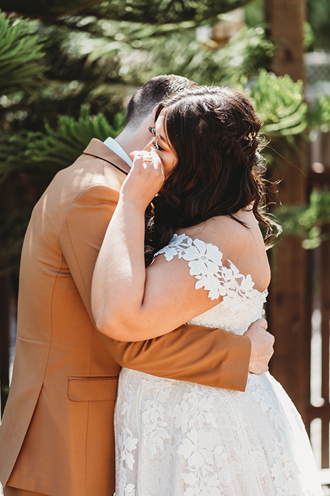  Modern boho wedding with caramel touches 