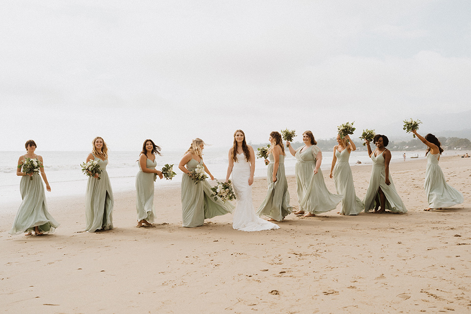  boho modern beach wedding on the sand – bridalparty