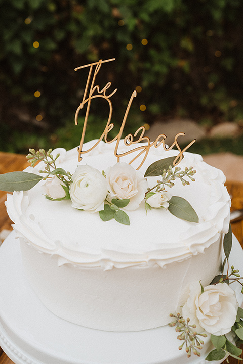  boho modern beach wedding on the sand – cake