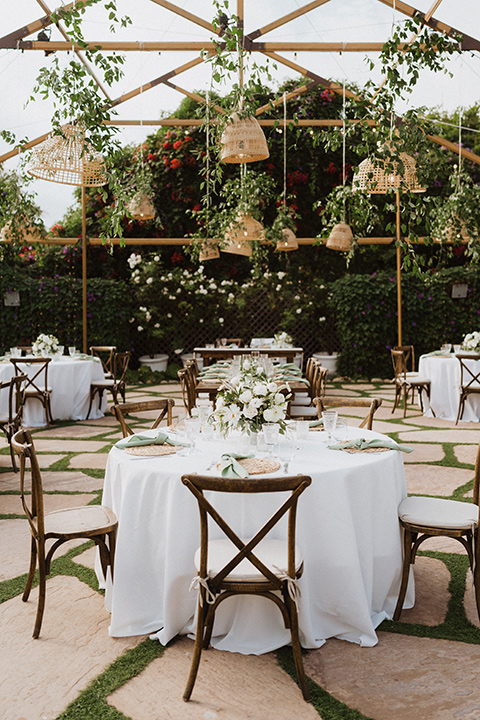  boho modern beach wedding on the sand – reception decor