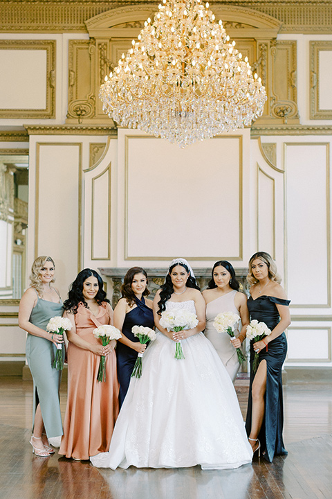  a royal black and rose grand wedding – bridesmaids 