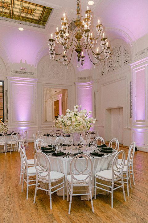  a royal black and rose grand wedding – reception decor 