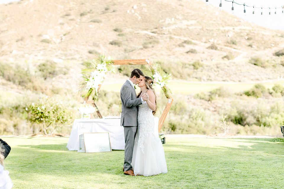  grey and dusty blue wedding with beachy touches – first dance 
