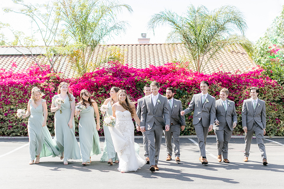  grey and dusty blue wedding with beachy touches – bridalparty 