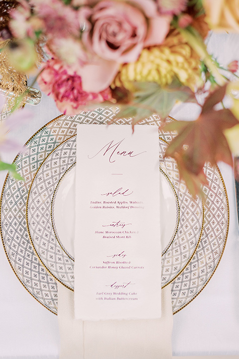  black and white wedding design at the Maxwell House with touches of pink – flatware 