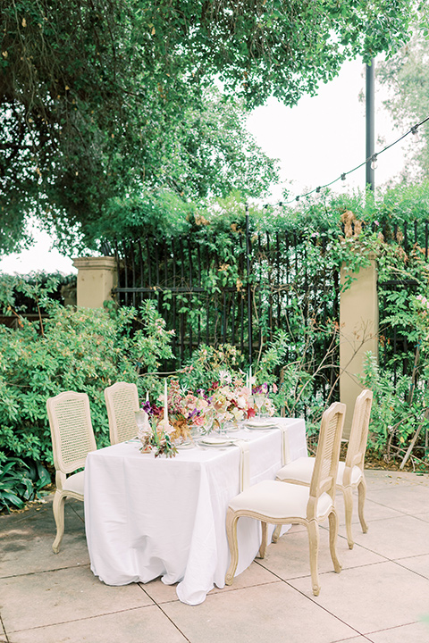  black and white wedding design at the Maxwell House with touches of pink – flatware 