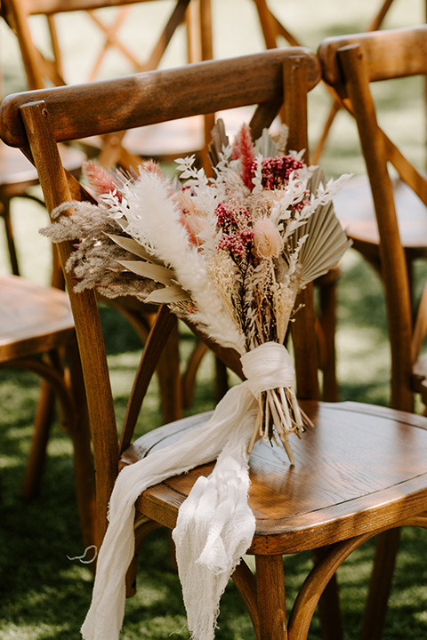  black and white wedding design at the Maxwell House with touches of pink – details and macrame 