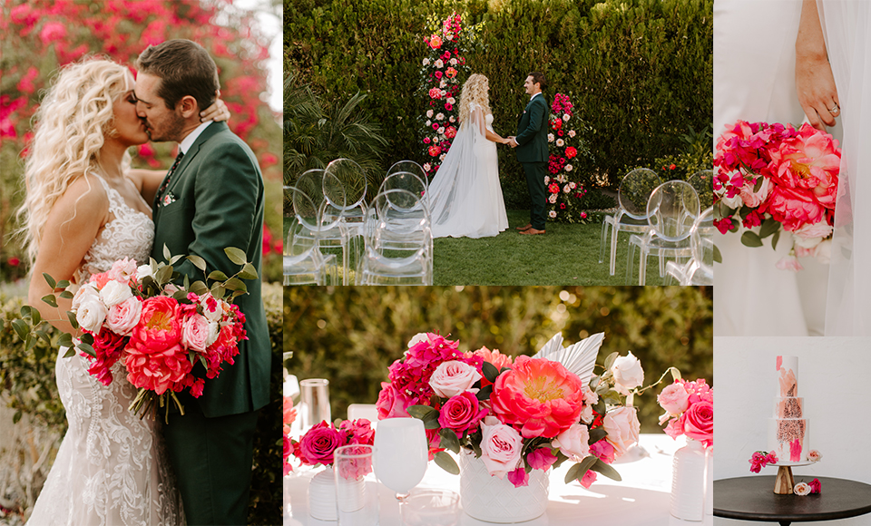  Pantone’s color of the year vivid magenta berry special wedding décor and design