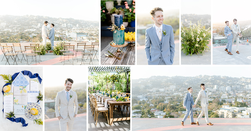  how to style 2 suits in for same sex couples for the wedding theme: stunning skyline 