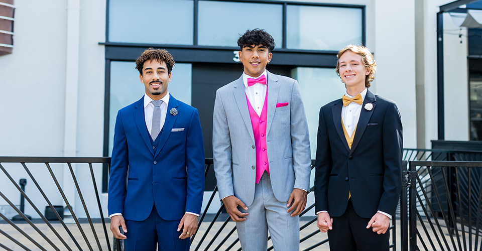  colorful suit looks for prom 