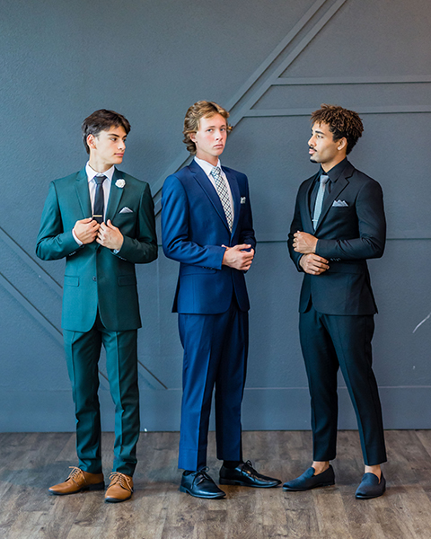  pattern tuxedos and accessories for prom