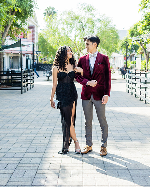  pattern tuxedos and accessories for prom
