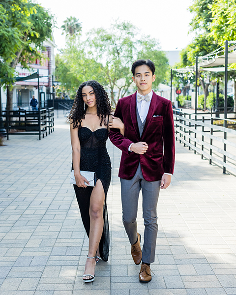  pattern tuxedos and accessories for prom 