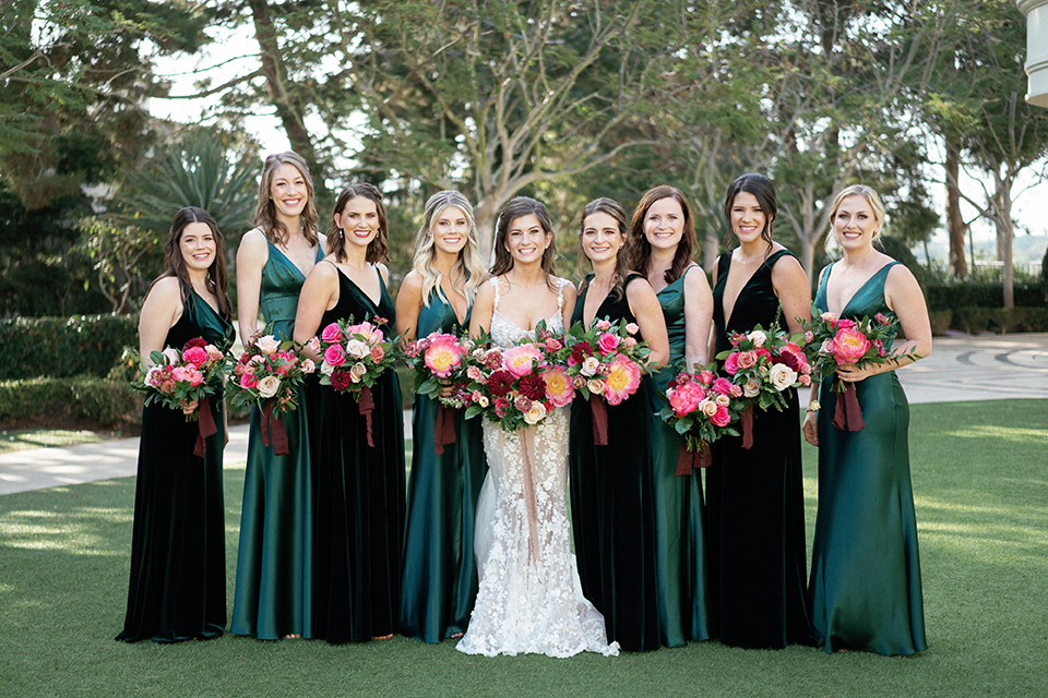  stephanie and blakes wedding at the waldorf with navy and blush décor – bridesmaids 
