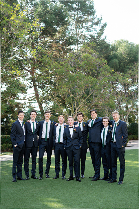  stephanie and blakes wedding at the waldorf with navy and blush décor – groomsmen