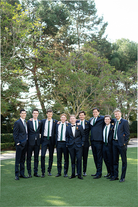  stephanie and blakes wedding at the waldorf with navy and blush décor – groomsmen 