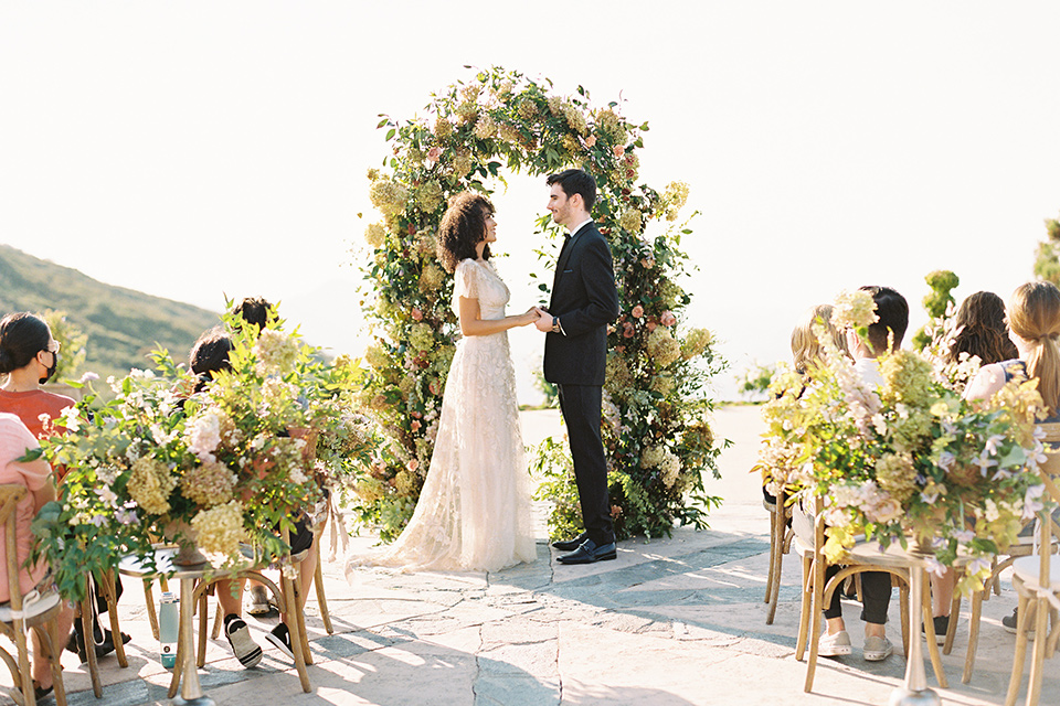  classic black tie wedding at the stone mountain estate – ceremony 