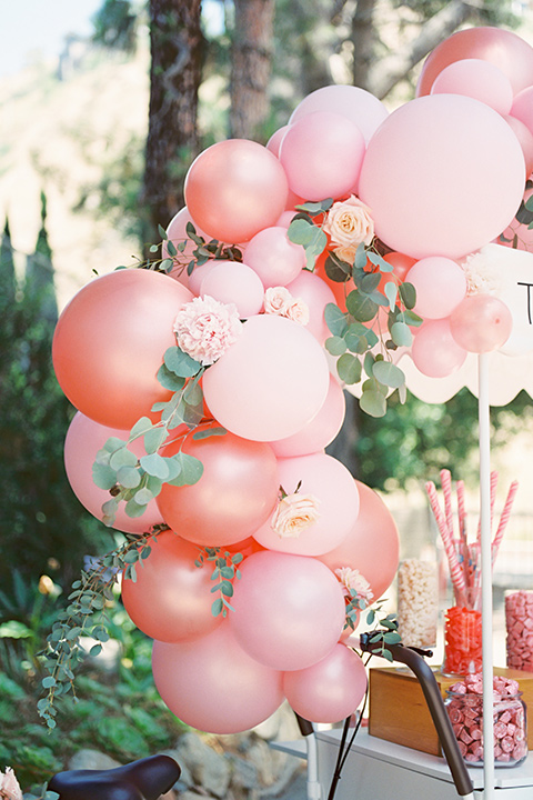  blue beachy wedding with blue and pink décor and the groom in a light blue suit – candy shop 