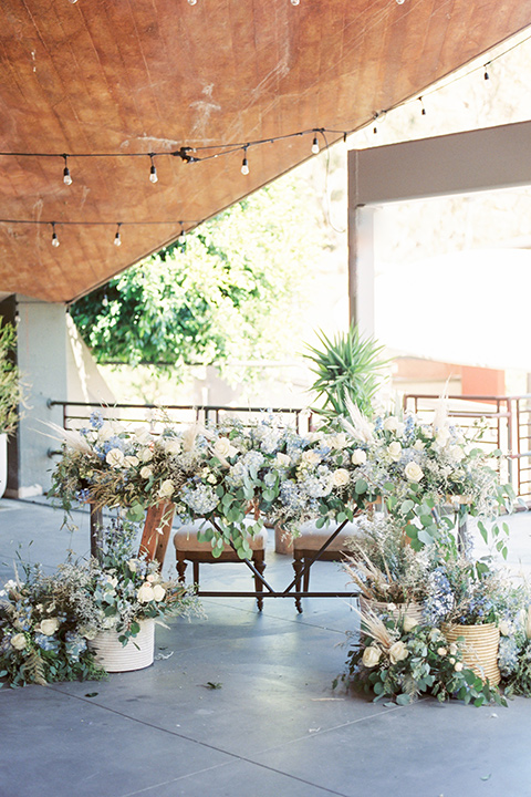  blue beachy wedding with blue and pink décor and the groom in a light blue suit – flatware 