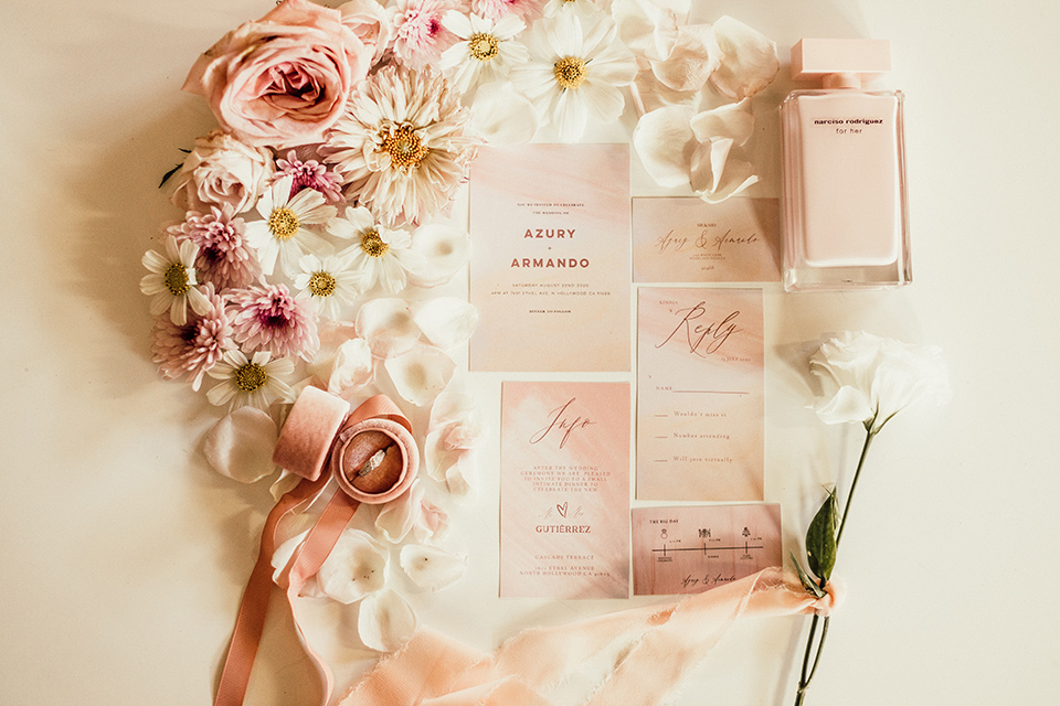  whimsical fairytale wedding with the groom in a gold velvet tuxedo – invitations