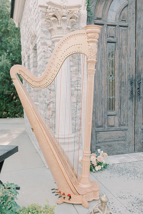  pastel and grey wedding with old world charm - harp 