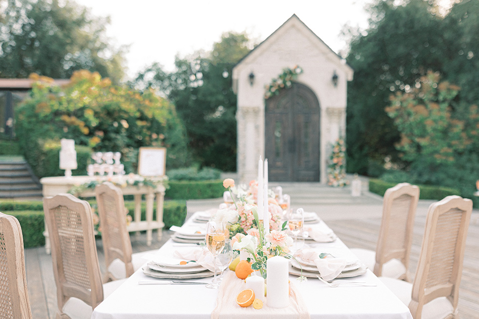  pastel and grey wedding with old world charm – tables