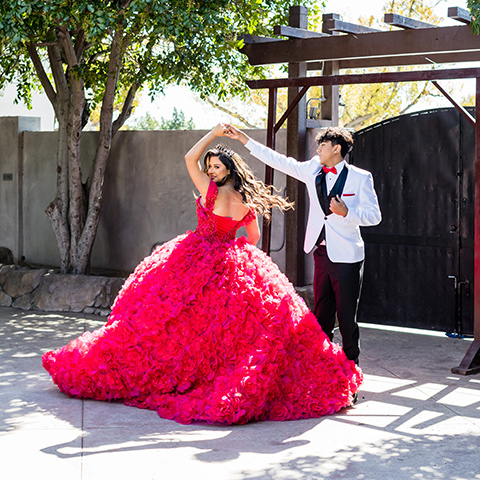  quince themes and color schemes – black and red colors