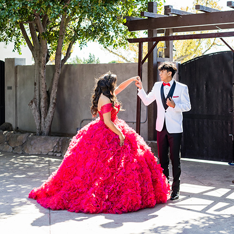  quince themes and color schemes – black and red colors 