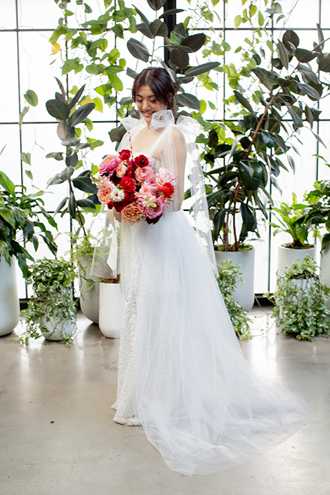  a modern Chinese wedding with a traditional tea ceremony – bride in white dress 