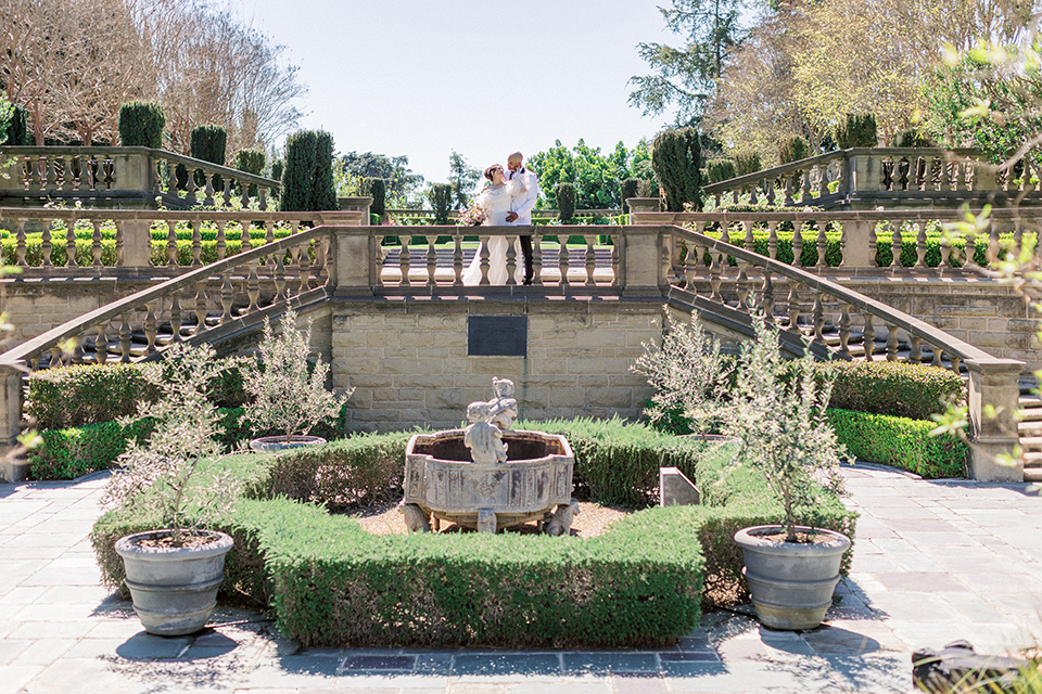  luxury wedding at Greystone Mansion with a classic design scheme - venue 