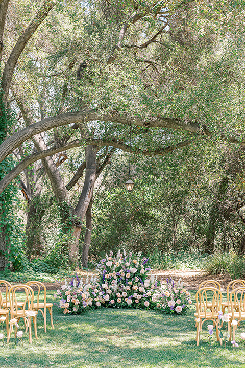  a colorful wedding in temecula with a 90s themed after party – ceremony décor 