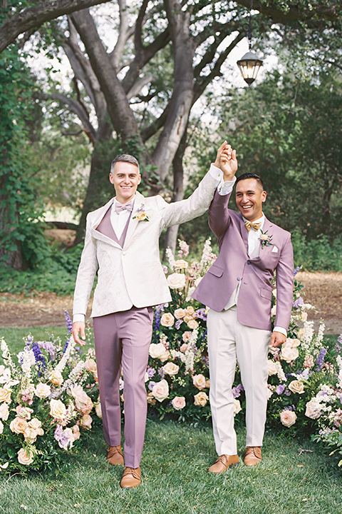 a colorful wedding in temecula with a 90s themed after party – ceremony 