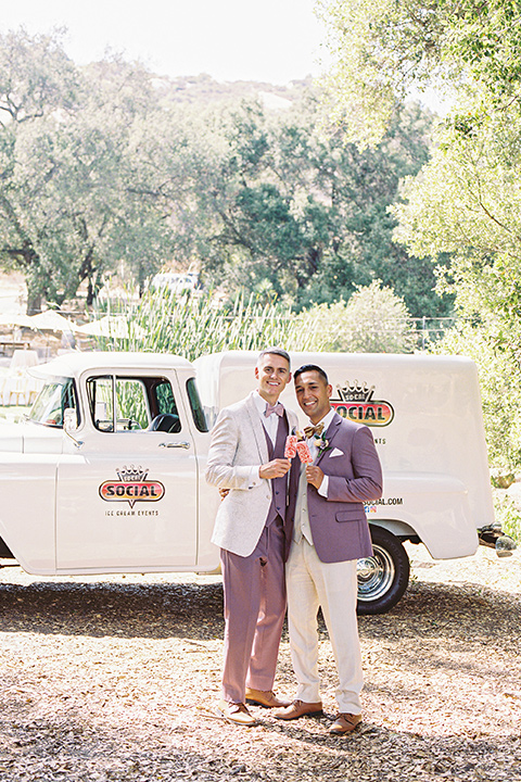  a colorful wedding in temecula with a 90s themed after party – cocktails 