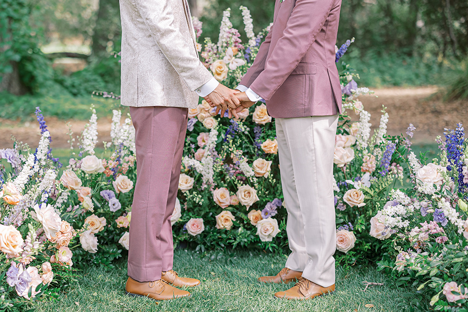  a colorful wedding in temecula with a 90s themed after party – ceremony 